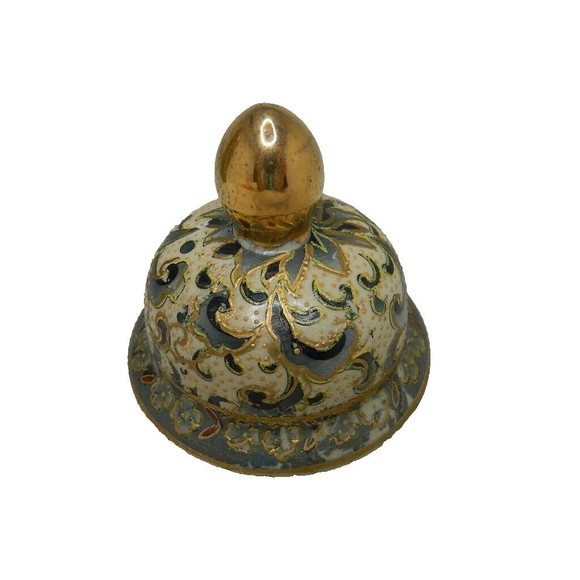 Garden Ridge Porcelain Vase with Lid Hand painted Butterflies & Flowers 11.75"H - Picture 9 of 15